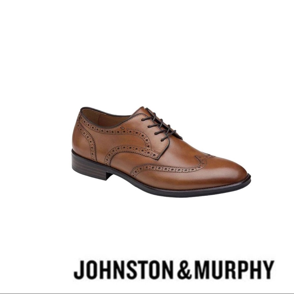 Johnston & Murphy Henrick Full Grain leather Wingtips